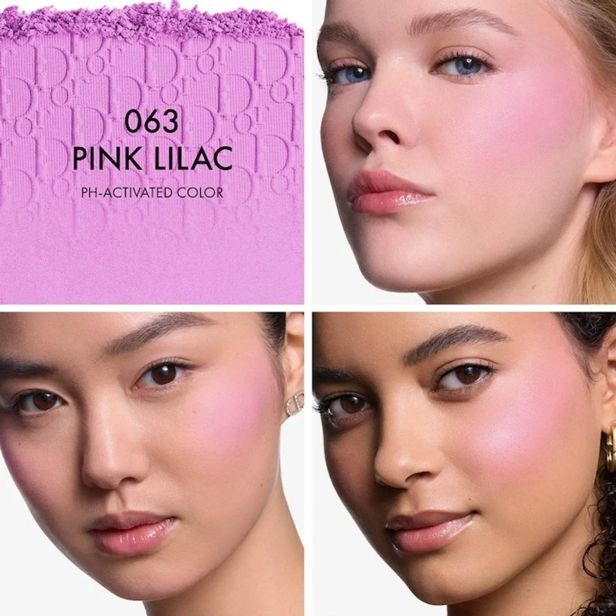 Blush Dior Backstage Rosy Glow Cor: 063 Pink Lilac 4,5 g