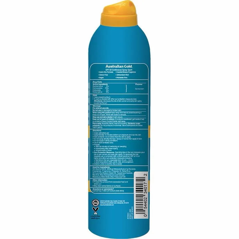 NOVO Protetor Solar X-treme Sport Australian Gold - Fator 50!