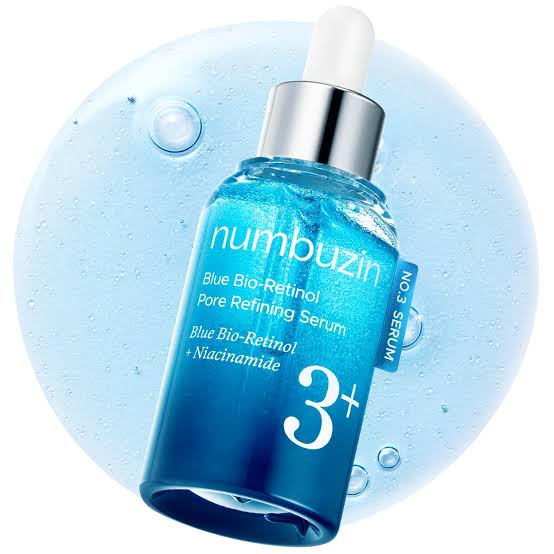 Sérum Facial Numbuzin No. 3 Blue Bio-Retinol Pore Refining 30 ml