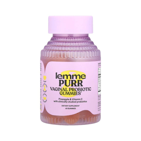 Lemme Purr Vaginal Probiotic Gummies 60 Gummies