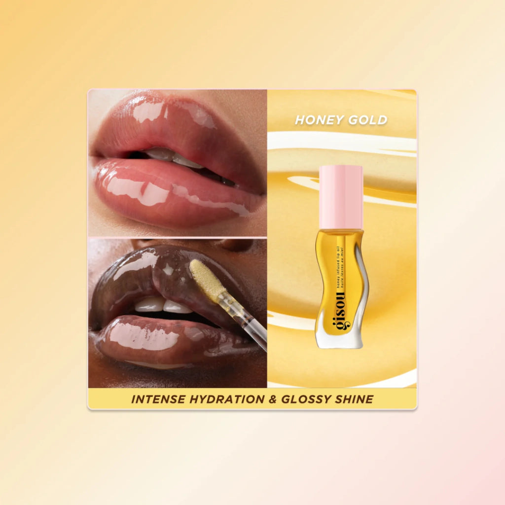 Gisou The Mini Lip Collectible - Trio Lip Oil - 3x 3.5ml
