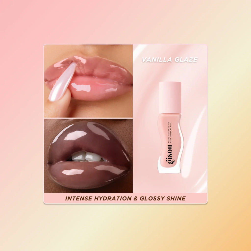 Gisou The Mini Lip Collectible - Trio Lip Oil - 3x 3.5ml