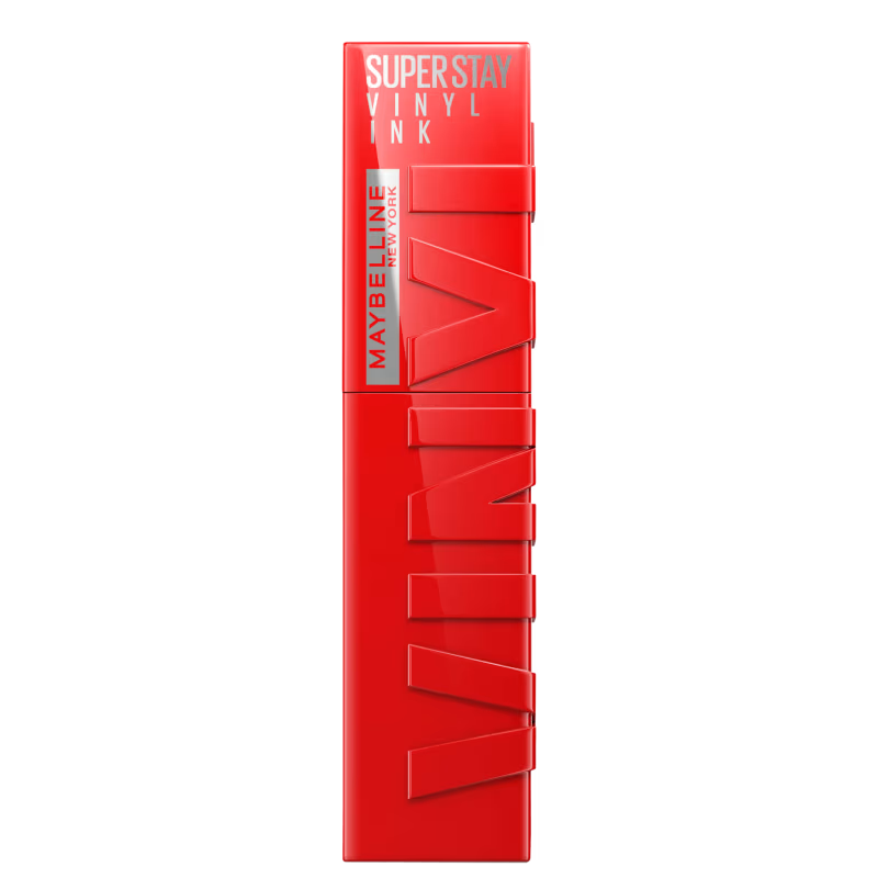 Batom Líquido Maybelline NY SuperStay Vinyl Ink Cor: Red Hot 4,2 ml