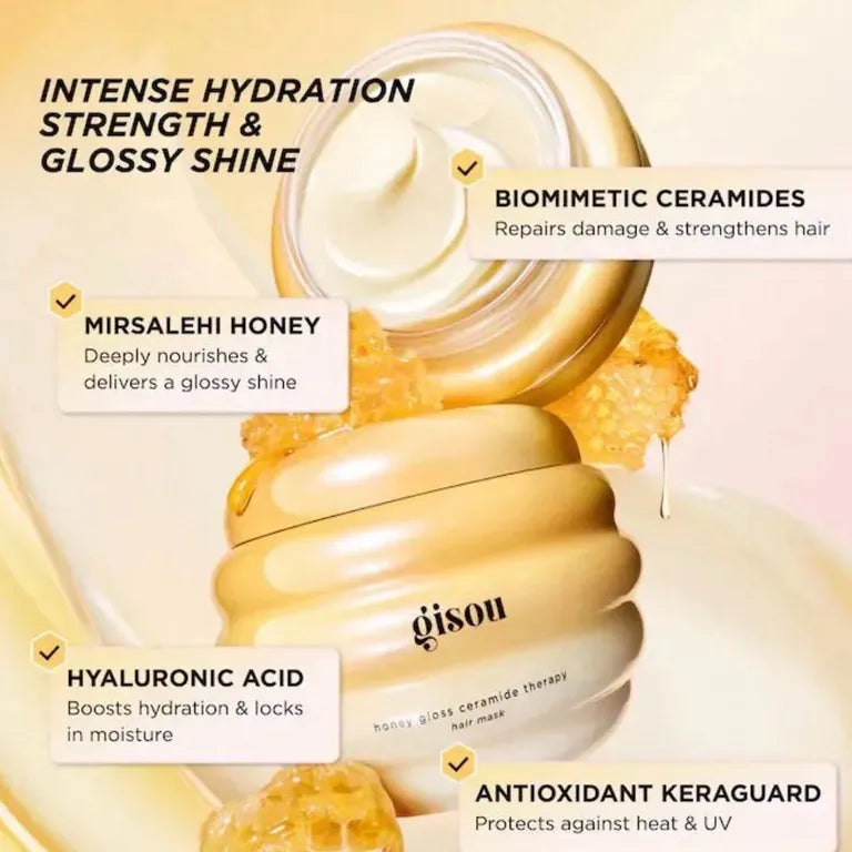 Máscara Capilar Gisou Honey Gloss Ceramide Therapy 230ml