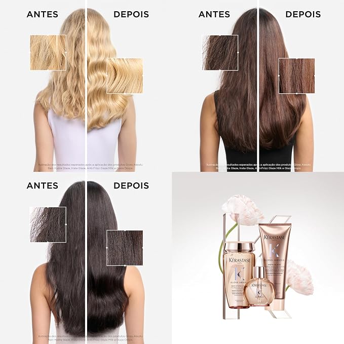 Shampoo Iluminador Kérastase Gloss Absolu Hydra-Glaze 250 ml