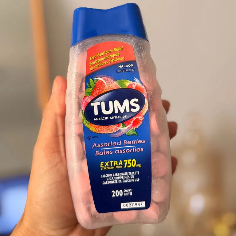 Tums Antacid EXTRA FORTE 750MG - 200 Pastilhas Mastigáveis