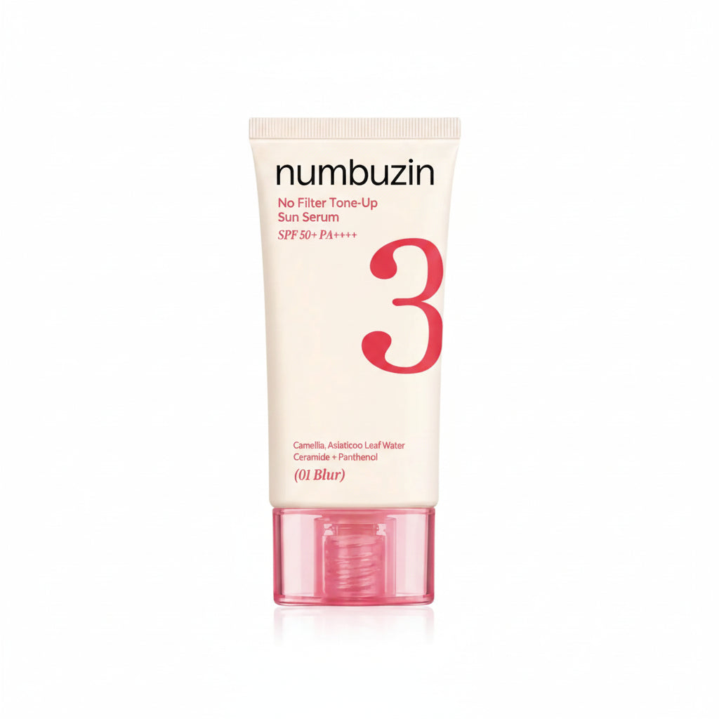 Protetor Solar Numbuzin No.3 No Filter Tone-Up 01 Blur 50 ml