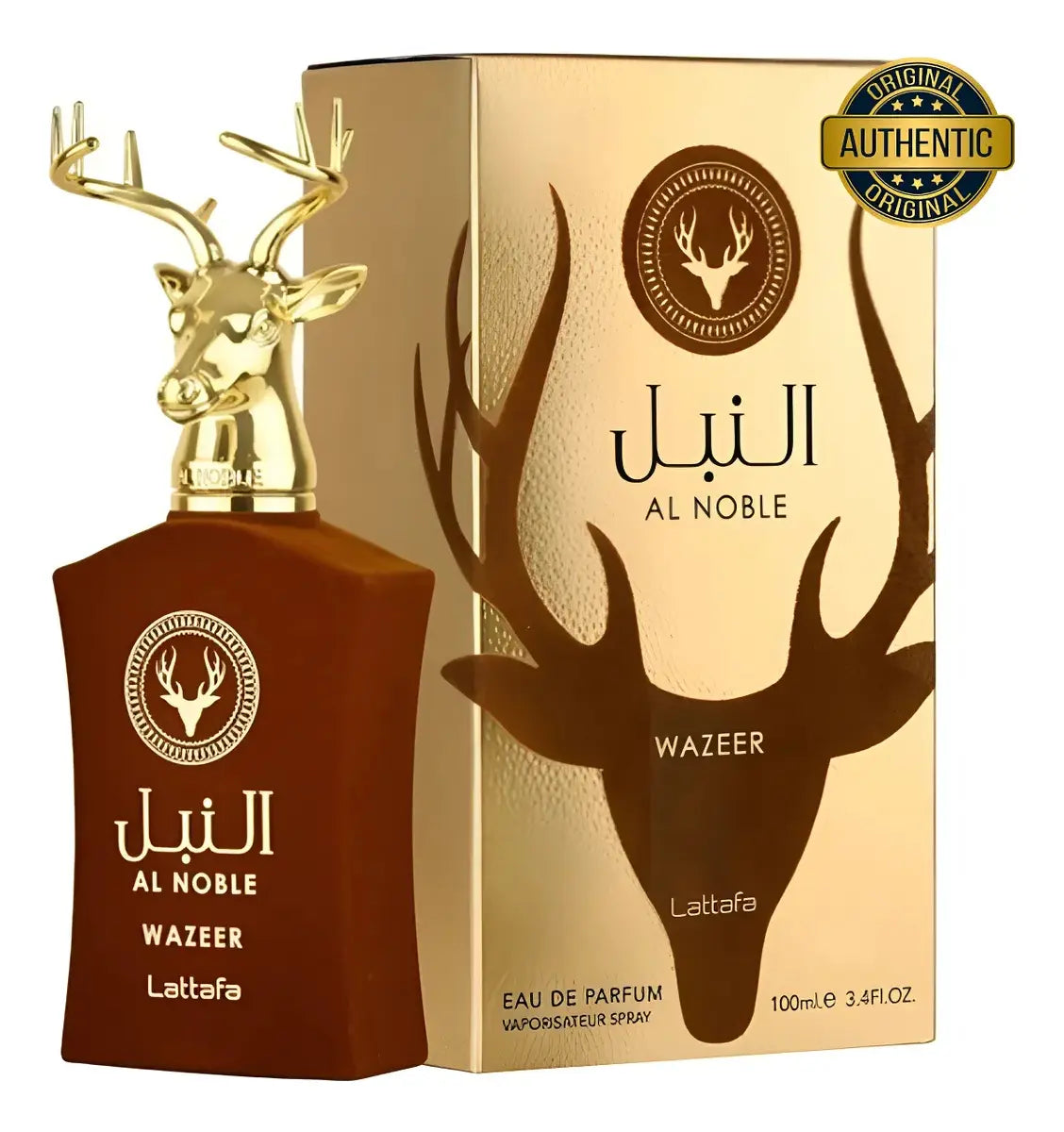 Perfume Árabe Lattafa Al Noble Wazeer 100ml Edp Dubai