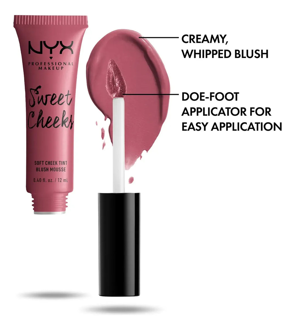 Blush Nyx Sweet Cheeks Cor: Baby Doll 12 ml