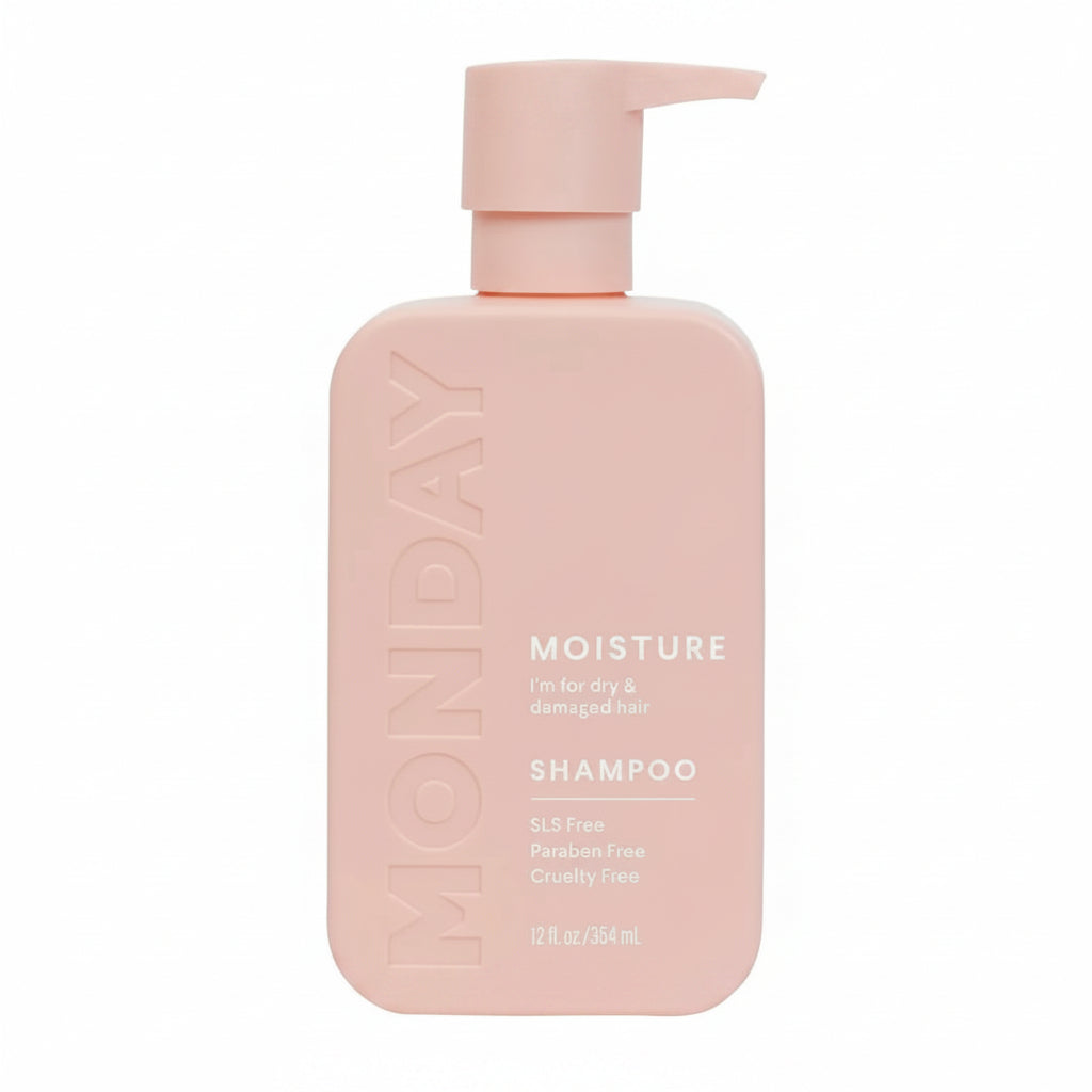 Monday Haircare Moisture Shampoo 12oz For Dry  Coarse  Stres 354ml