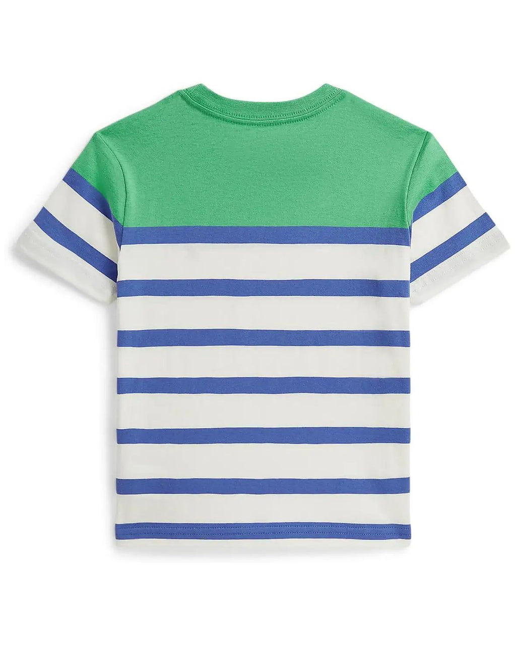 Polo Ralph Lauren Kids – Striped Cotton Jersey Tee Cor: Plato Green Multi Tam 18/20