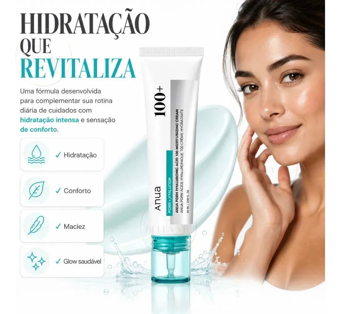 Anua PDRN Hyaluronic Acid 100 Moisturizing Cream
