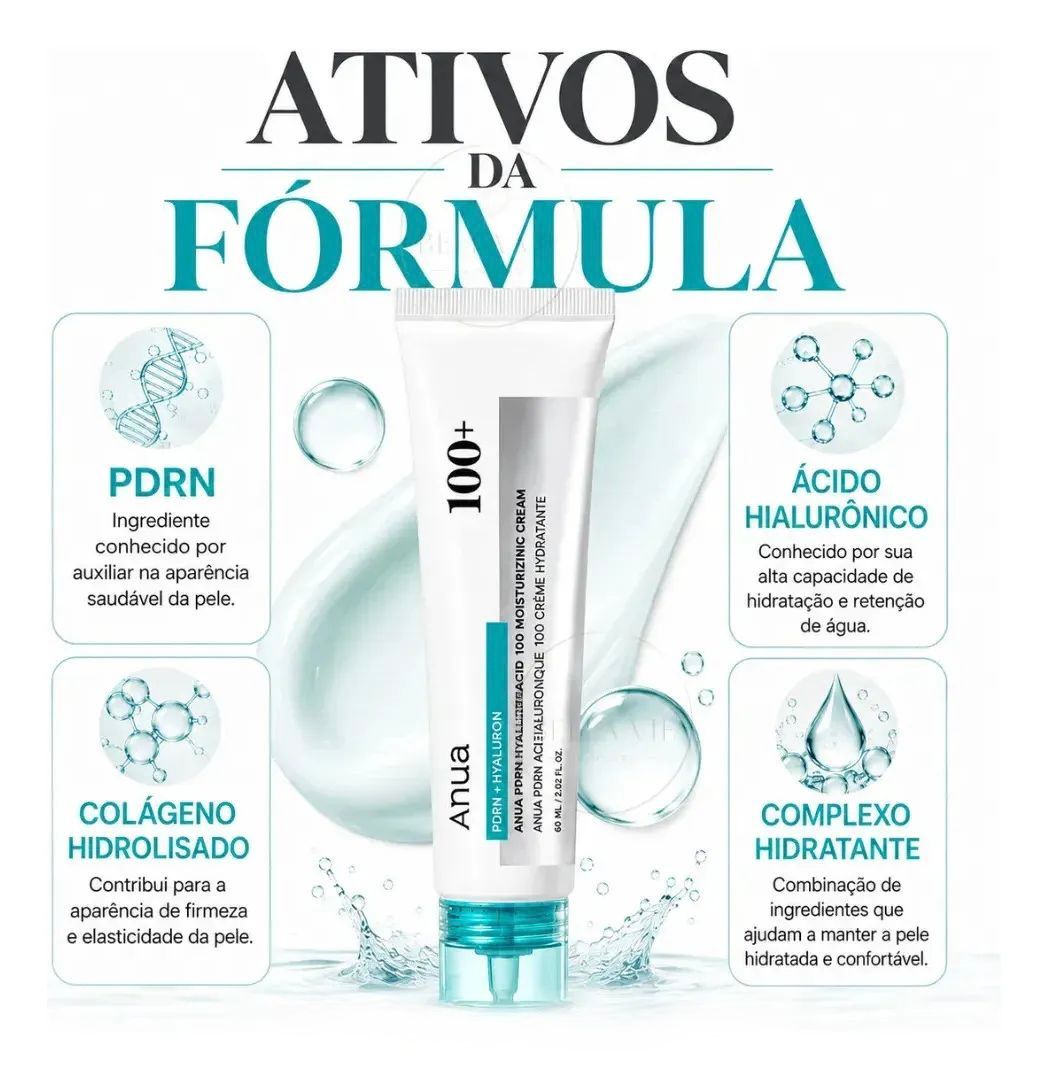 Anua PDRN Hyaluronic Acid 100 Moisturizing Cream