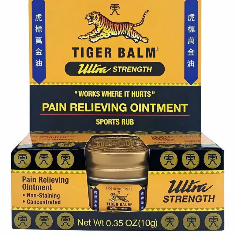 POMADA TIGER BALM ULTRA 10G | ALÍVIO RÁPIDO DA DOR