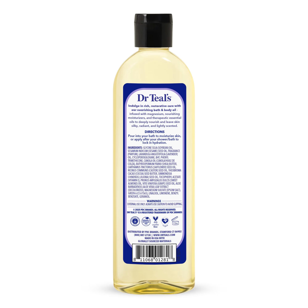 Óleo Corporal e de Banho Dr. Teals Sooth And Sleep com Lavanda - 250ml