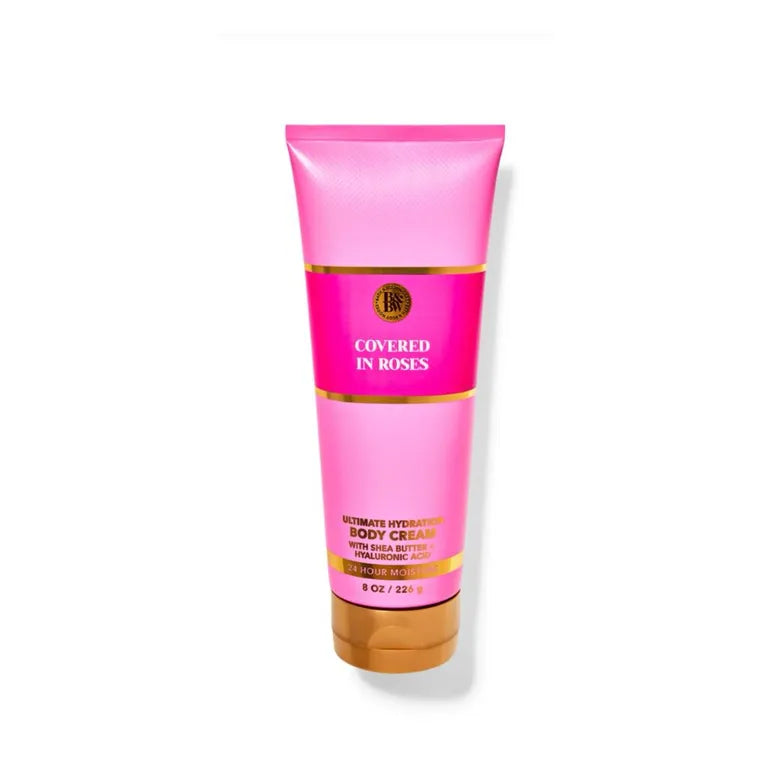 Hidratante Covered In Roses -Dupe Delina Bath e Body Works 236ml