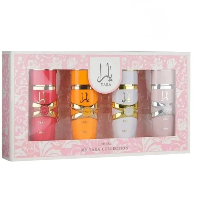 Lattafa Yara Collection Kit EDP 4x25ml - Perfume Feminino Kit
