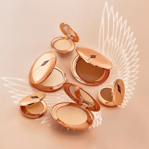 Pó Charlotte Tilbury Airbrush Flawless Finish Setting Powder Cor: 1 Fair 8 g