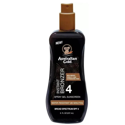Australian Gold Instant Bronzer Spray Gel Fps4 237ml