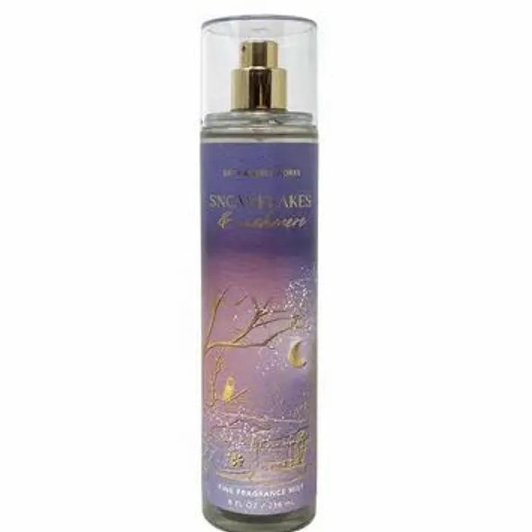 Bodysplash Bath and Body Works Snowflakes Cashmere