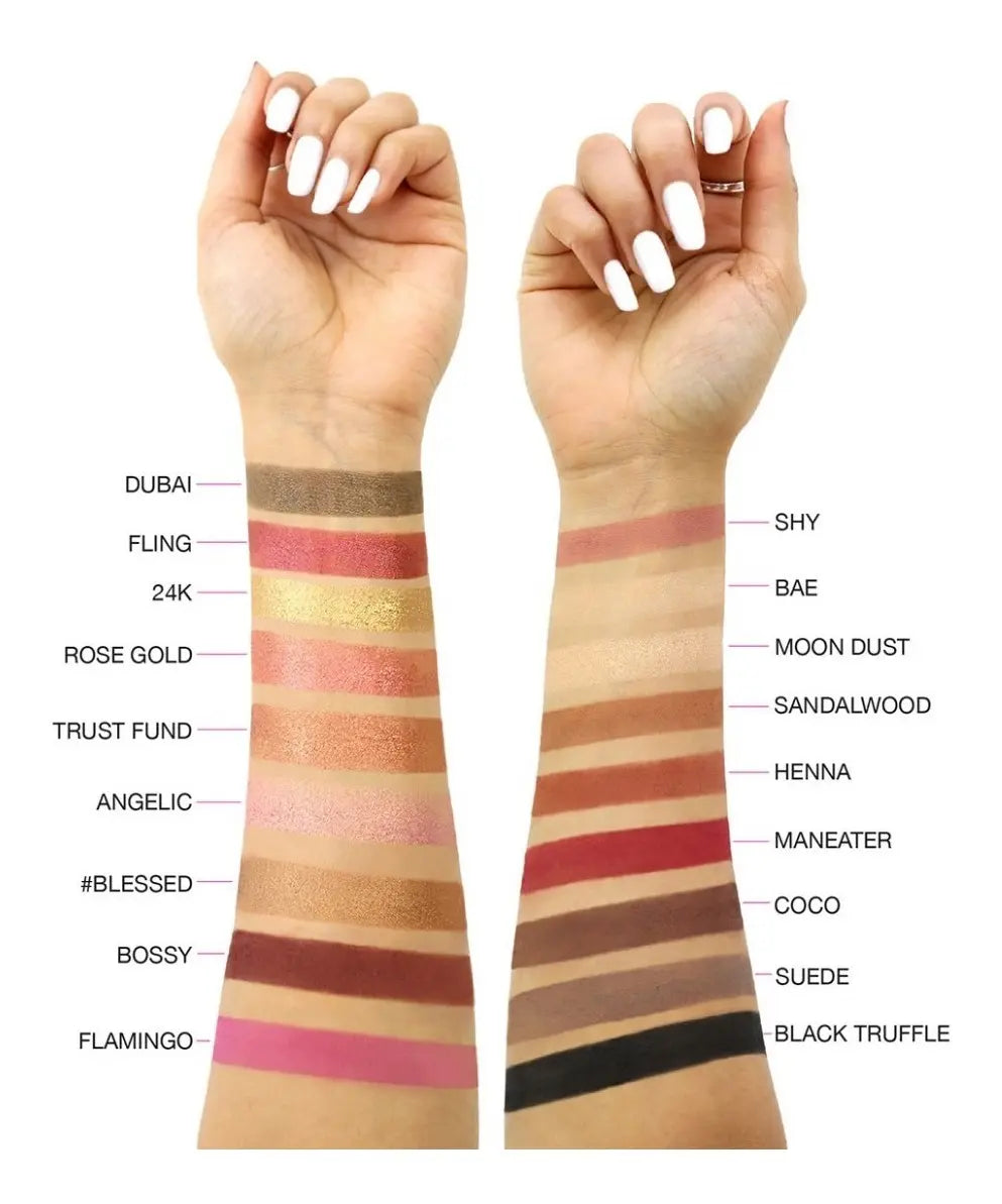 Paleta de Sombras Huda Beauty Textured Shadows Palete Rose Gold Edition