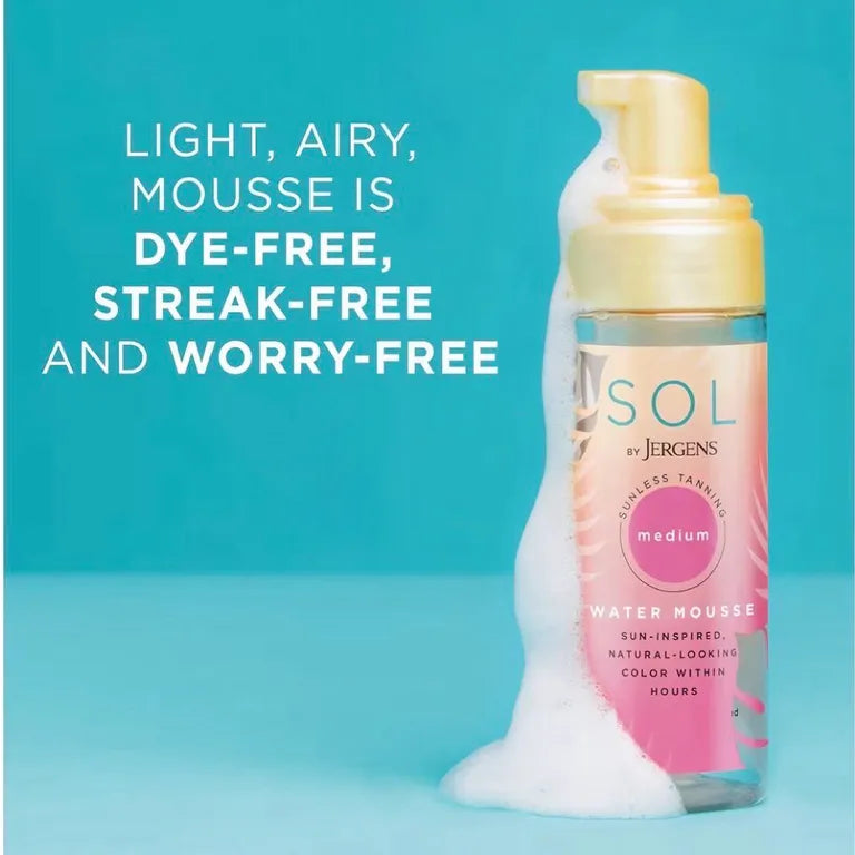 SOL by Jergens Mousse autobronzeador