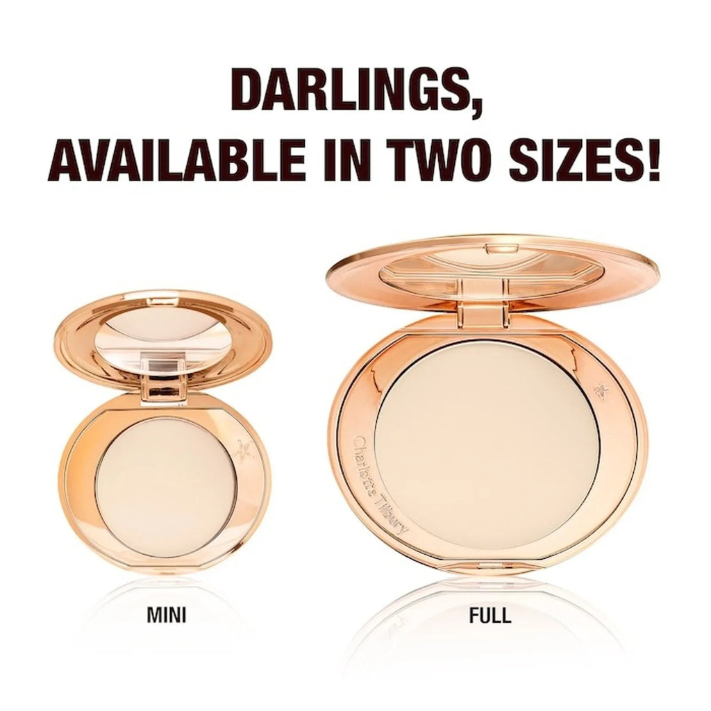 Pó Charlotte Tilbury Airbrush Flawless Finish Setting Powder Cor: 2 MEDIUM 8 g