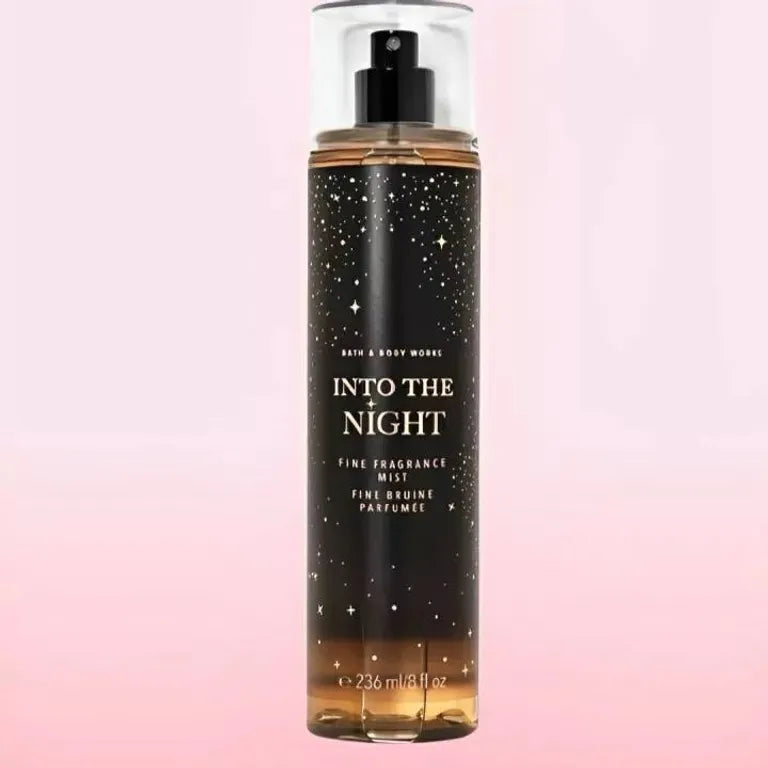 Body Splash Mist Into The Night 236ml, Bath AND Body Works BBW