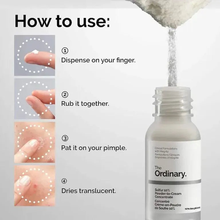 The Ordinary de enxofre a 10%
