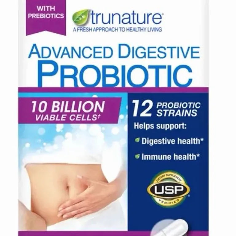 Probiótico Digestivo Avançado, 100 Cápsulas, Trunature