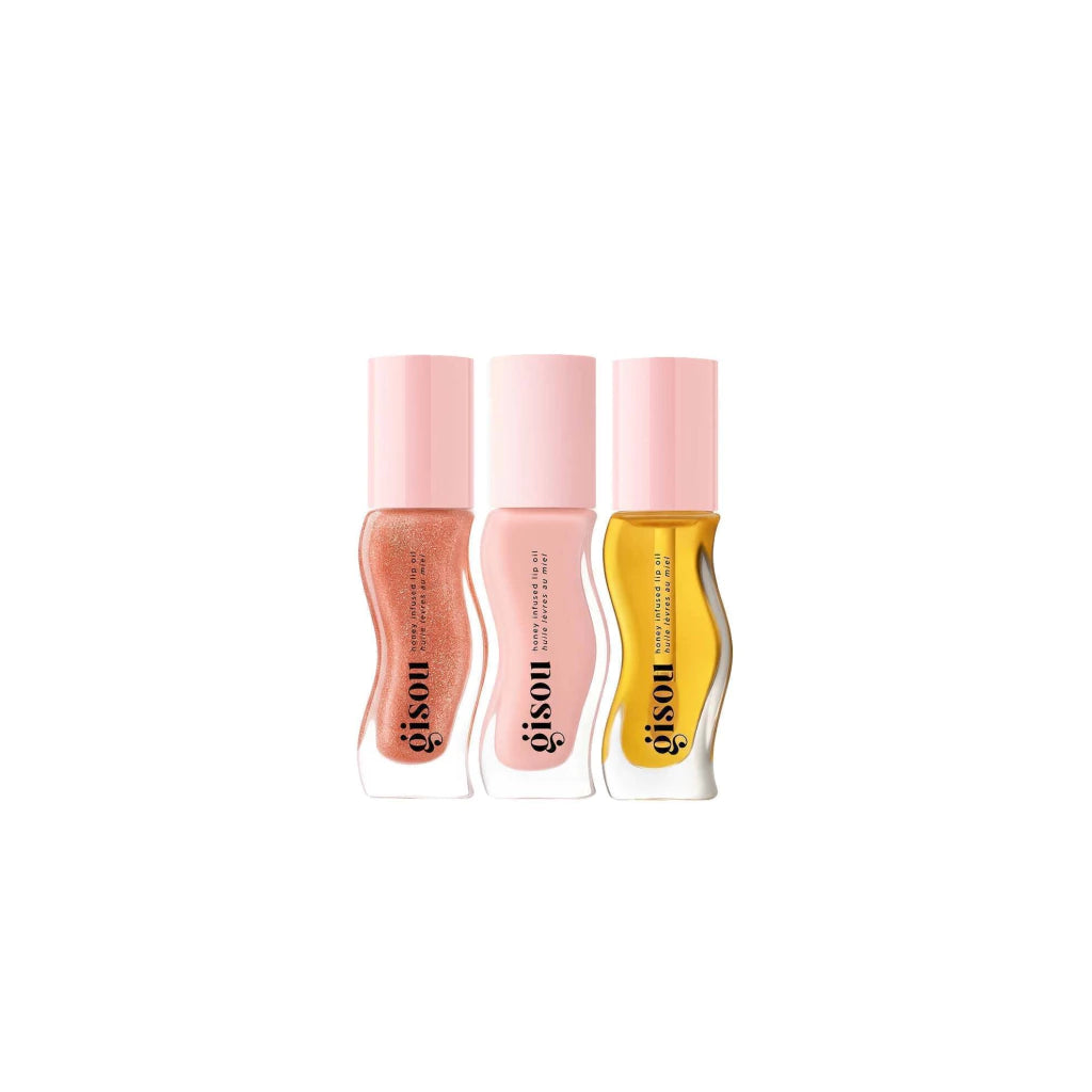 Gisou The Mini Lip Collectible - Trio Lip Oil - 3x 3.5ml