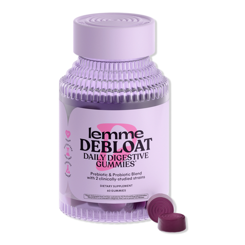 Lemme Debloat Daily Digestive Gummies 60 Gummies