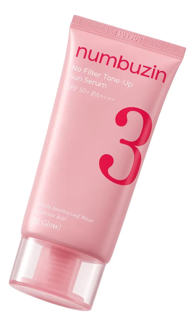 Protetor Solar Numbuzin No.3 No Filter Tone-Up 02 Glow 50 ml