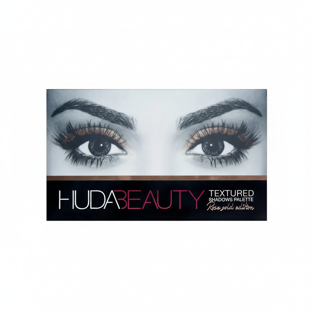 Paleta de Sombras Huda Beauty Textured Shadows Palete Rose Gold Edition