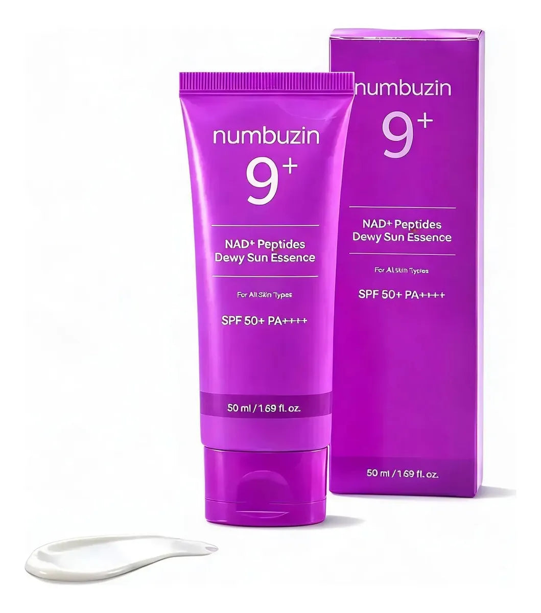 Protetor Solar Numbuzin 9+ Nad+ Peptide Essence 50ml