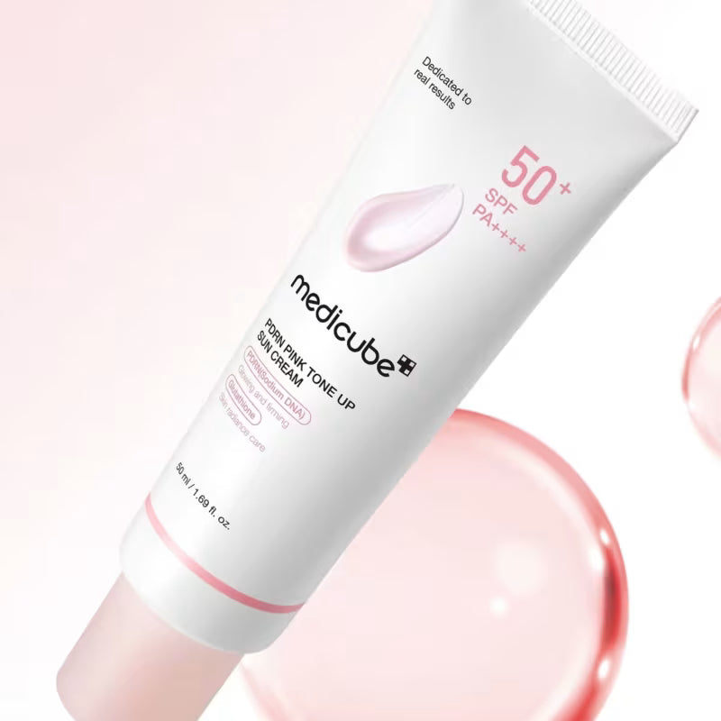 Protetor Solar Medicube  PDRN Pink Tone Up Sun Cream SPF 50+ 50 ml