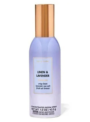 Spray para Ambientes Concentrado Linen Lavender Bath & Body Works
